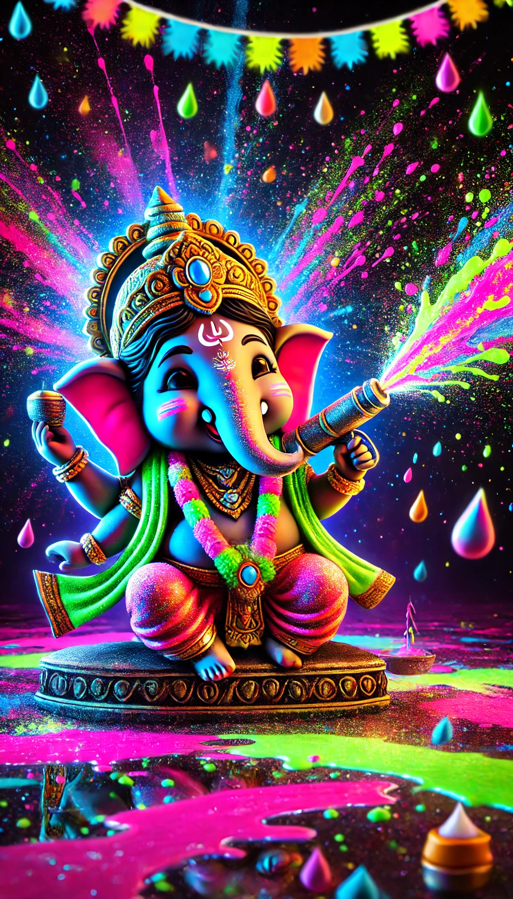Colorful-Ganesha-Magic