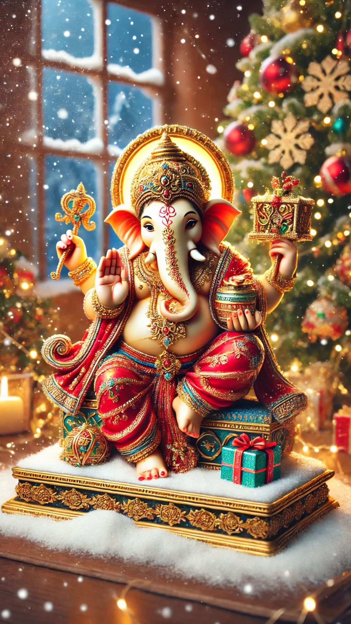 haapy-new-year-celebration-with-gampati-ji-
