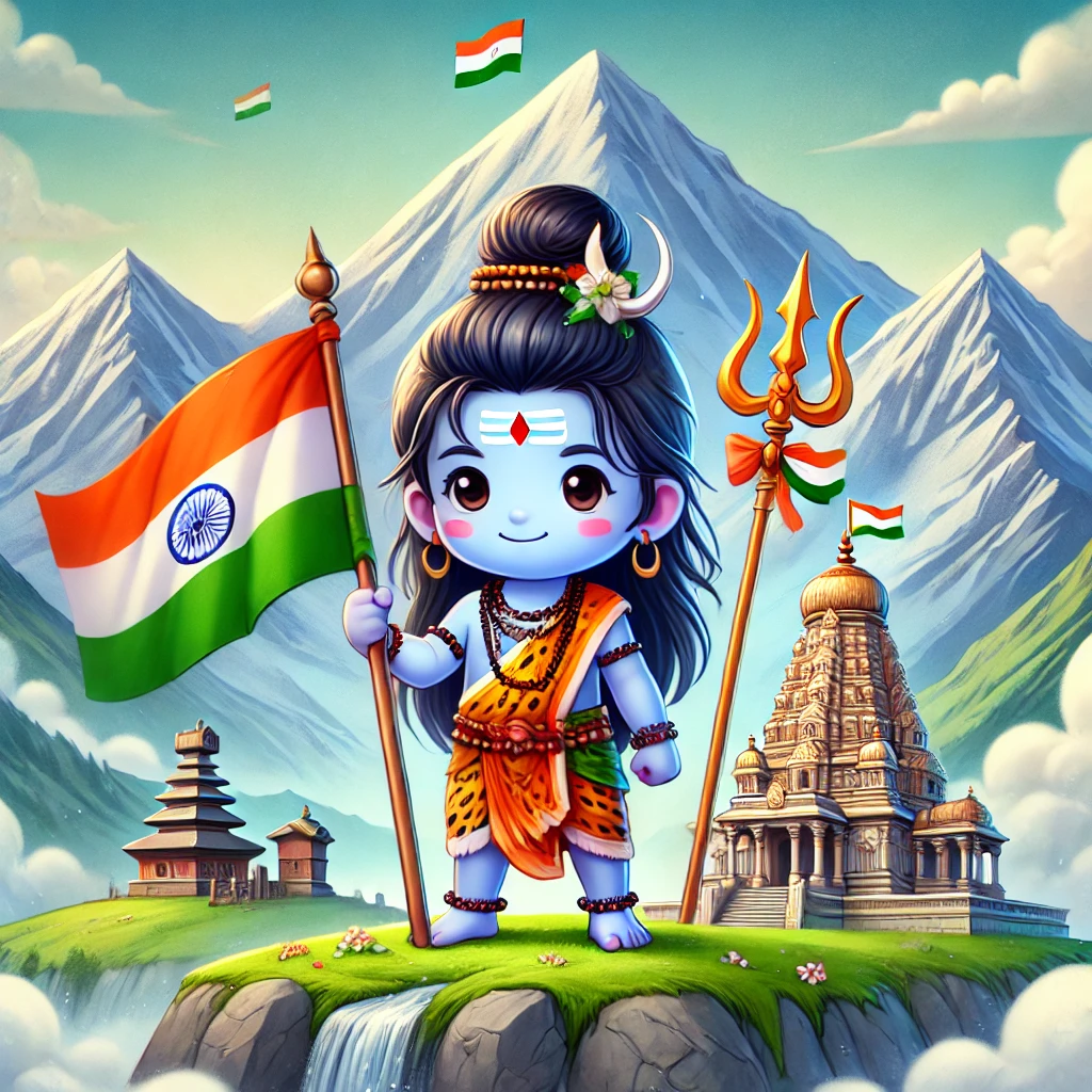 lord-shiva-look-like-indipendance-day